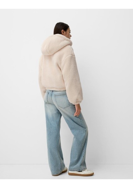 Bayan Yeni Model Peluş Mont 21414