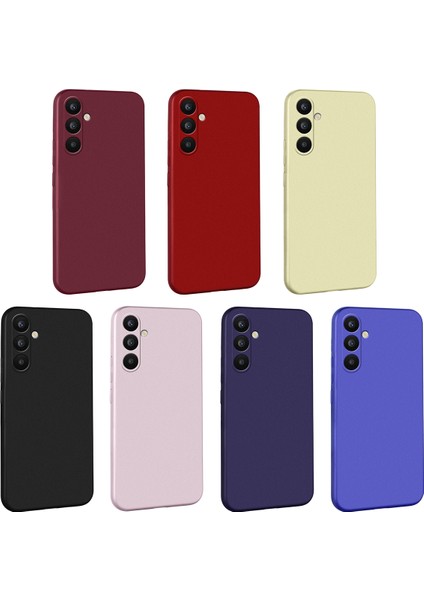Samsung Galaxy A34 Kılıf Zore Premier Silikon Kapak-Lacivert