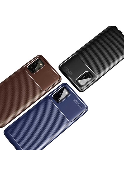 Samsung Galaxy A02S Kılıf Zore Negro Silikon Kapak-Kahverengi modelleri