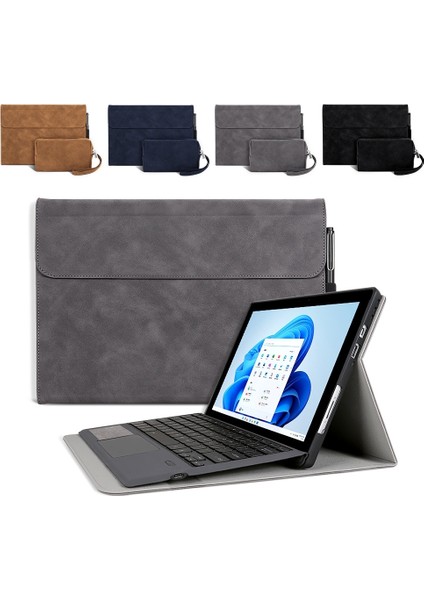 Microsoft Surface Pro Için Tablet Pu Kılıf 7+ / 7/6/5/4 Gri (Yurt Dışından) fırsatları