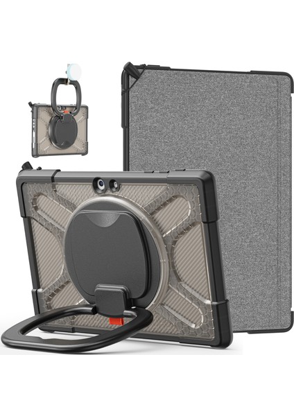 Microsoft Surface Go Için Tpu + Pc Kılıfı 1/2/3 Çay Rengi (Yurt Dışından)