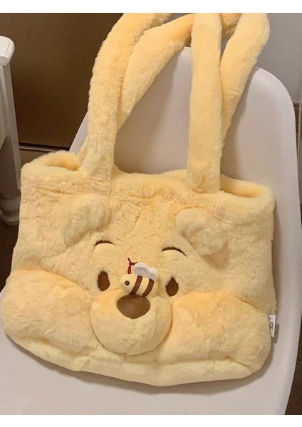 Butter Bear Plush Bag (Yurt Dışından)