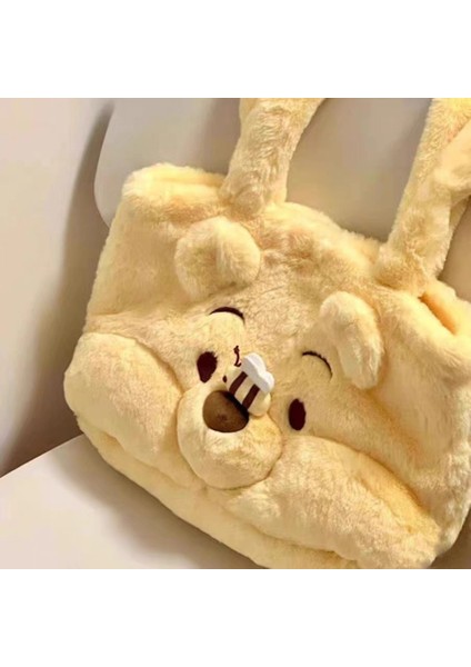 Butter Bear Plush Bag (Yurt Dışından)