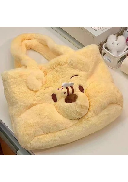 Butter Bear Plush Bag (Yurt Dışından)