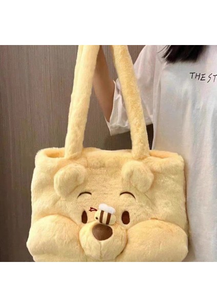 Butter Bear Plush Bag (Yurt Dışından)