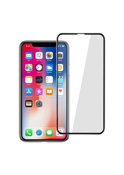 iPhone 11 Uyumlu Kırılmaz 5d Tam Kaplayan Temperli Ekran Koruyucu