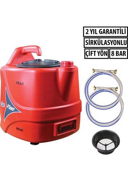 Petek Temizleme Makinası Yak-01 Çift Yönlü (Pirinç Vanalı)