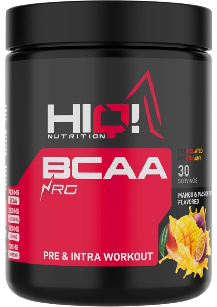 Bcaa Nrg 390G Mango&passion Fruit Flavored