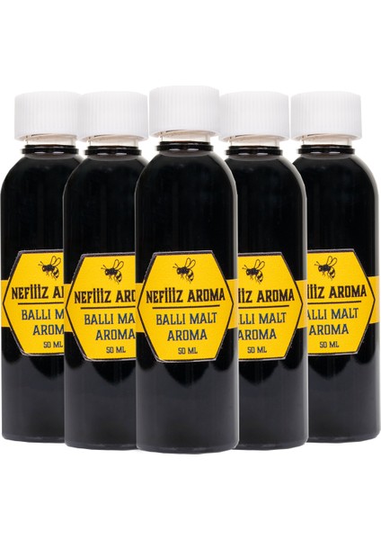 Ballı Aroma Kiti 50 ml (5'li Avantaj Paketi )