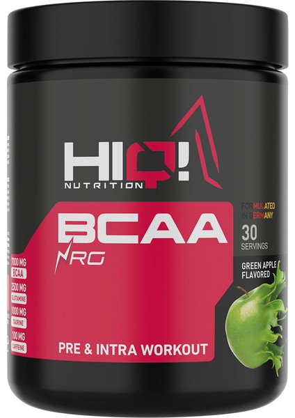 Bcaa Nrg 390G Green Apple Flavored