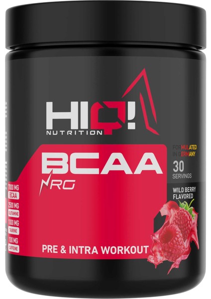 Bcaa Nrg 390G Wıld Berry Flavored