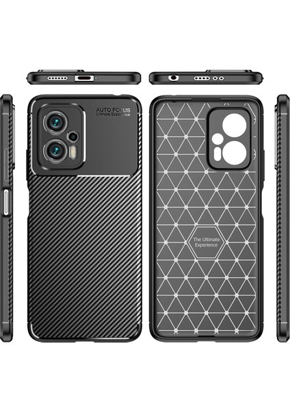 Xiaomi Poco X4 Gt Kılıf Zore Negro Silikon Kapak-Lacivert