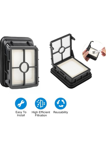 2554A 2765Z Elektrikli Süpürge Için Fırça Silindiri Hepa Filtre Takımı (Yurt Dışından)