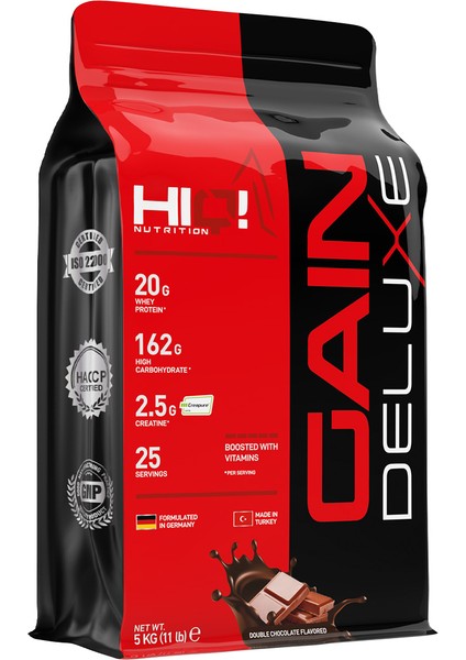 Gain Deluxe 5 kg Double Chocolate Flavored