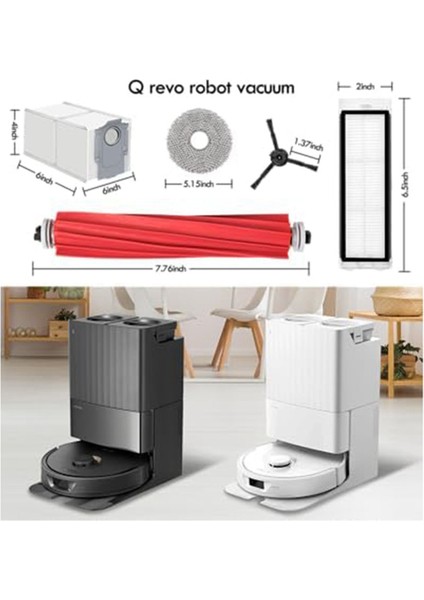 Q P10 Robot Süpürge Aksesuarları (Yurt Dışından)