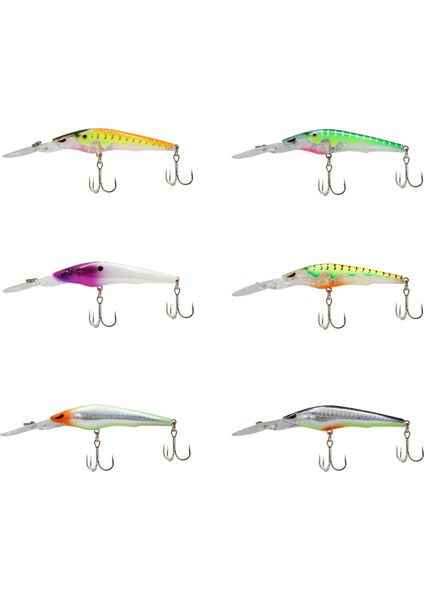 3444 Style Pike 90 mm Floating 14 gr Maket Balık
