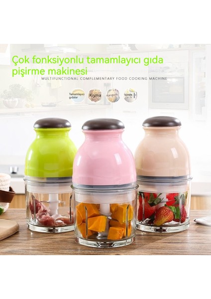 Elektrikli Bebek Çocuk Tamamlayıcı Gıda Makinesi Öğütücü Blender Kıyma Makinesi (Yurt Dışından) fiyatları