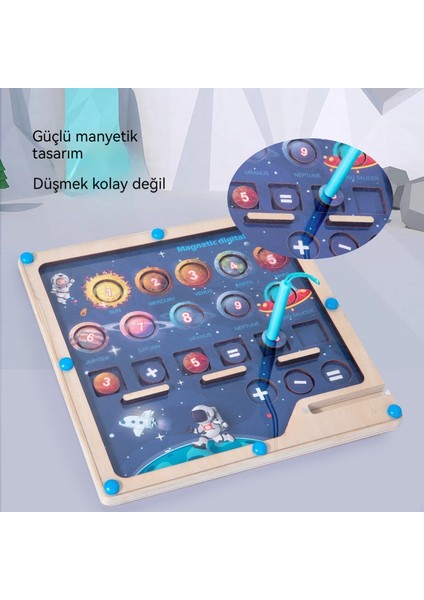 Eğitici Manyetik Uzay Gezegeni Yürüyen Dijital Oyuncak (Yurt Dışından) modelleri