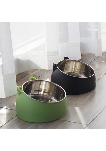 Paslanmaz Çelik Kedi Mama Kabı Ve Köpek Mama Kabı Servikal Omurgayı Korur (Yurt Dışından) fırsatları