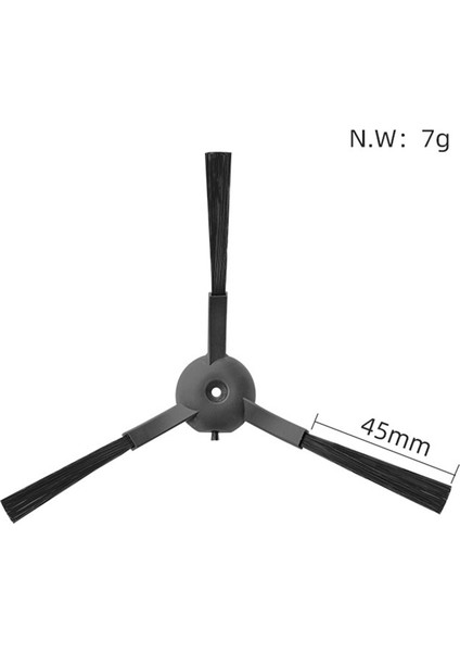 Qihoo 360 S10 X100 Için Ana Yan Fırça Hepa Filtre Paspas Bezi Parçaları (Yurt Dışından)