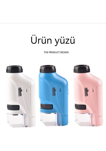Taşınabilir Mikroskop Optik Mini Biyolojik Bilim Deneysel Eğitici Oyuncak (Yurt Dışından) fiyatları