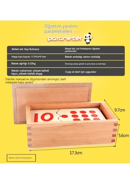 Montessori Öğretim Yardımcıları Çocuklar Için Matematik Erken Eğitim Numara Tanıma Oyuncakları (Yurt Dışından) fiyatları