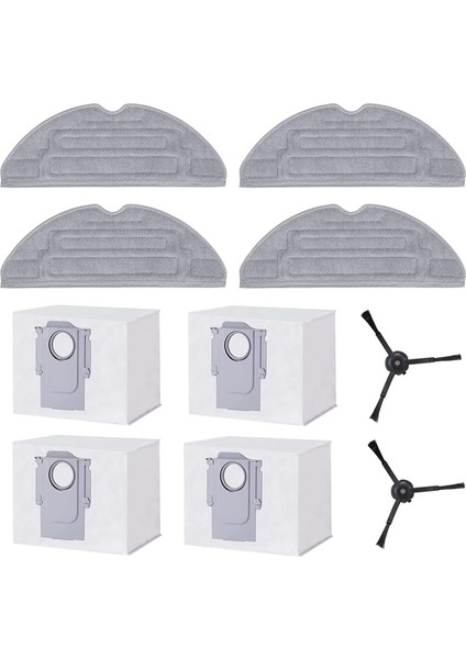 S8 Pro Ultra Aksesuarları Toz Torbaları Mendiller Paspas Yan Fırçalar (Yurt Dışından) fiyatları