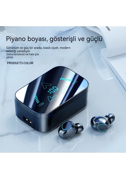 Süper Uzun Pil Ömrüne Ve Büyük Güçlü Kulak Içi Tipine Sahip Bluetooth Kulaklık (Yurt Dışından) fırsatları