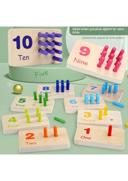 Erken Eğitim Matematik Öğrenme Çubuğu Renk Biliş Eşleştirme Tahtası (Yurt Dışından) fırsatları