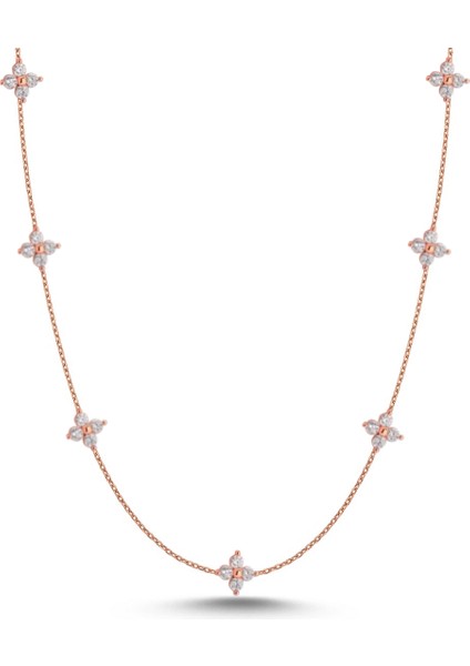 925 Ayar Gümüş Dört Yapraklı Yonca Kolye