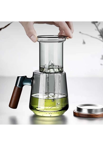 Çay Bardağı Çay Bardağı Çay Su Ayırma Filtresi Çiçek Çay Bardağı (Yurt Dışından)
