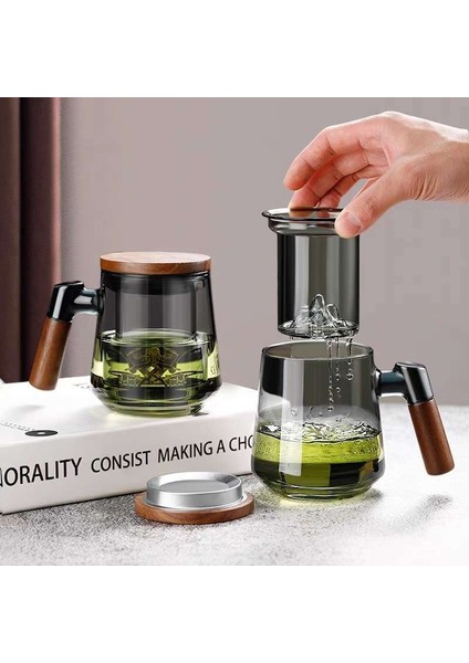 Çay Bardağı Çay Bardağı Çay Su Ayırma Filtresi Çiçek Çay Bardağı (Yurt Dışından)