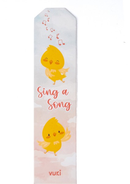 Hayvanlar Desenli Kağıt Kitap Ayracı