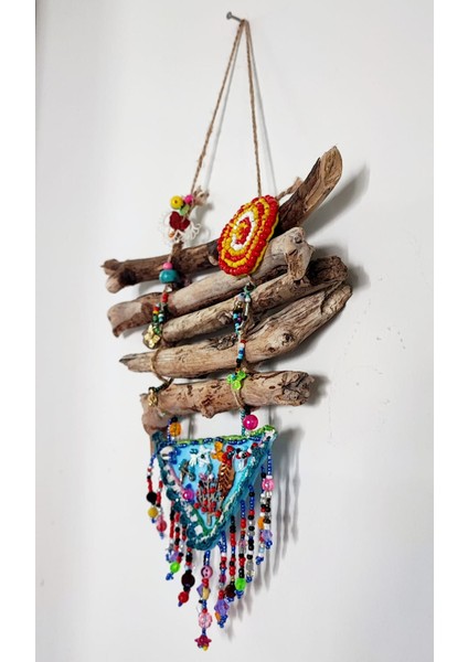 El Emeği Duvar, Kapı, Balkon Süsü / 25 x 22 cm "kargalak ve El Işi Detaylı