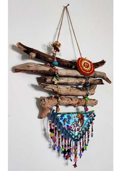 El Emeği Duvar, Kapı, Balkon Süsü / 25 x 22 cm "kargalak ve El Işi Detaylı