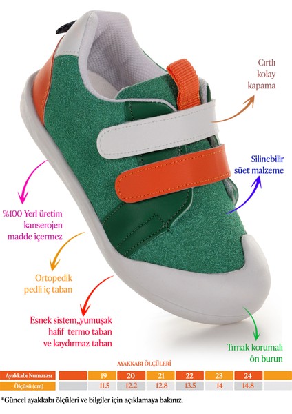Şifu Ilk Adım Cırtlı Erkek Bebek Spor Ayakkabı fiyatları