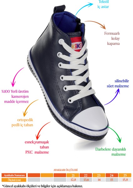 Pant Günlük Bağcıklı Fermuarlı Erkek Bebek Spor Ayakkabı fiyatları