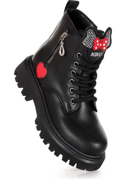 Bella Günlük Fermuarlı Kız Çocuk Bot Ayakkabı