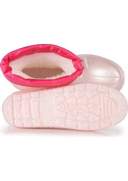 Linze Sedefli Su Geçirmez Kız Çocuk Yağmur Çizmesi indirimleri