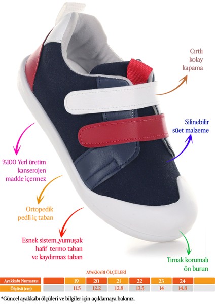 Şifu Ilk Adım Cırtlı Erkek Bebek Spor Ayakkabı fiyatları