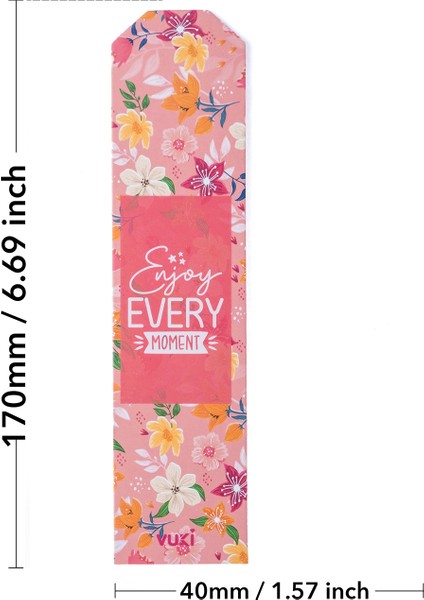 Backround Desenli Kağıt Kitap Ayracı fırsatları