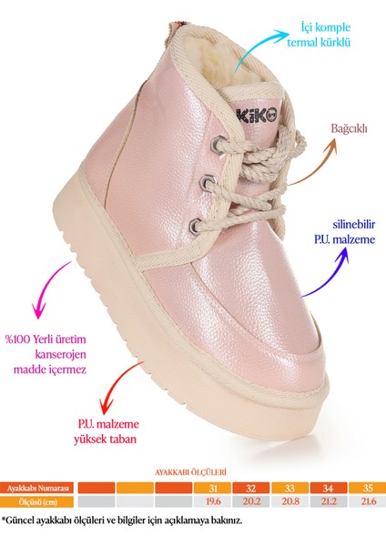 Buck Cilt Bağcıklı Kız Çocuk Bot Ayakkabı fiyatları