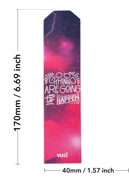 Backround Desenli Kağıt Kitap Ayracı fırsatları