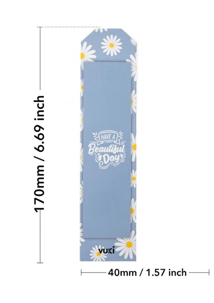 Backround Desenli Kağıt Kitap Ayracı fırsatları