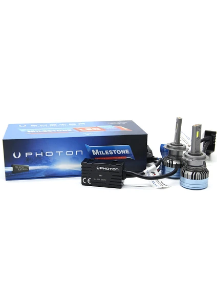 Milestone H7 LED Xenon 12/24 Volt Black Katana Edition14000 Lumen 2025 Yeni Seri