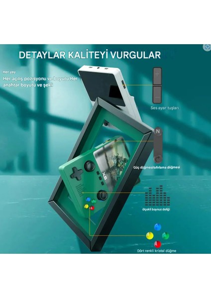 X6 Taşınabilir El Oyun Konsolu IPS Retro Oyun Konsolu 10000 Oyun 11 Simülatör Video Oyunları 3.5 indirimleri