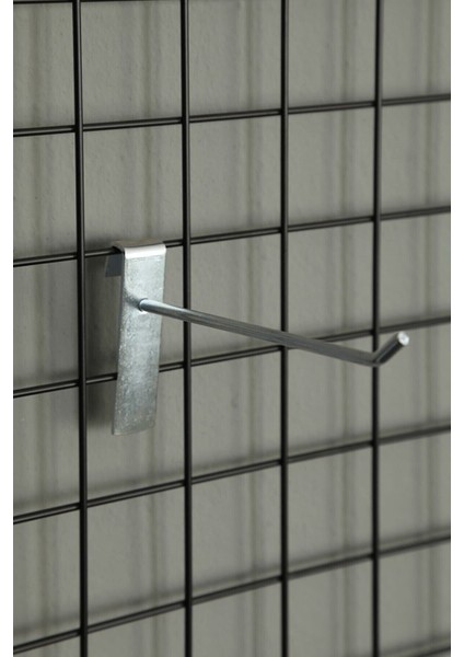 20 Adet 15 cm Galvaniz Tel Pano Raf Askısı Tel Pano Kancası
