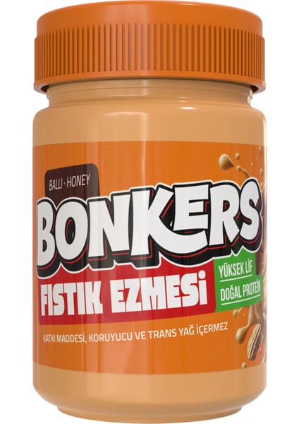 Bonkers Ballı Fıstık Ezmesi 315 gr