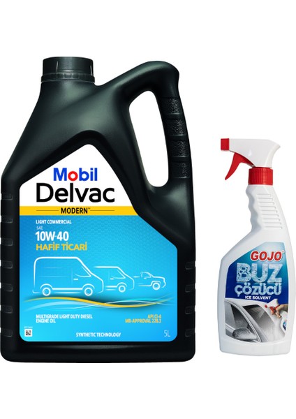 Delvac Modern Light Commercial 10W40 5 L ÜT:2023