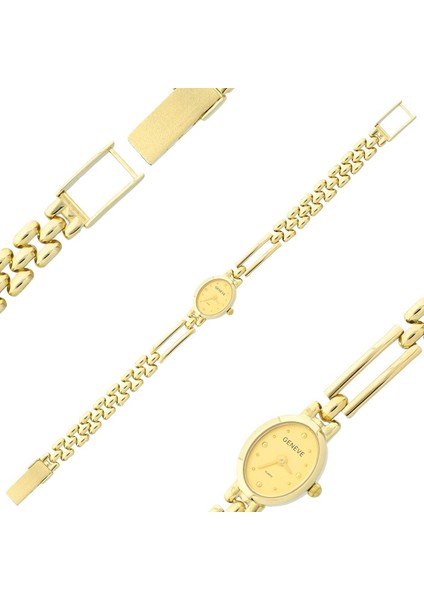 14 Ayar Altın Spor Kadın Saat